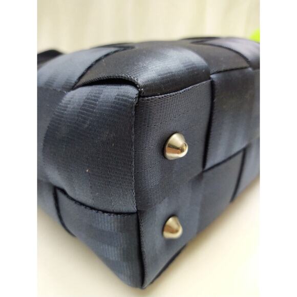 Harveys The Original Seatbelt Dark Blue Nylon Double Handle Tote Shoulder Bag - Picture 7 of 13